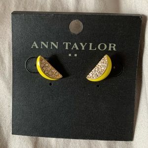 Ann Taylor Lemon Studs